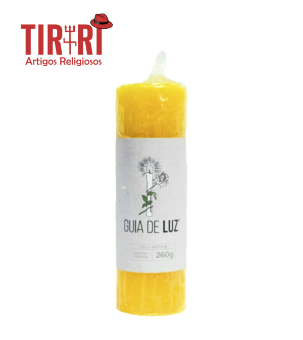 VELA 7 AMARELA GUIA DE LUZ